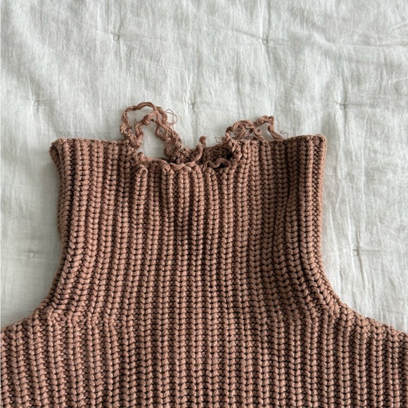 RtA Brown Ribbed Sweater - Picture 5 of 6